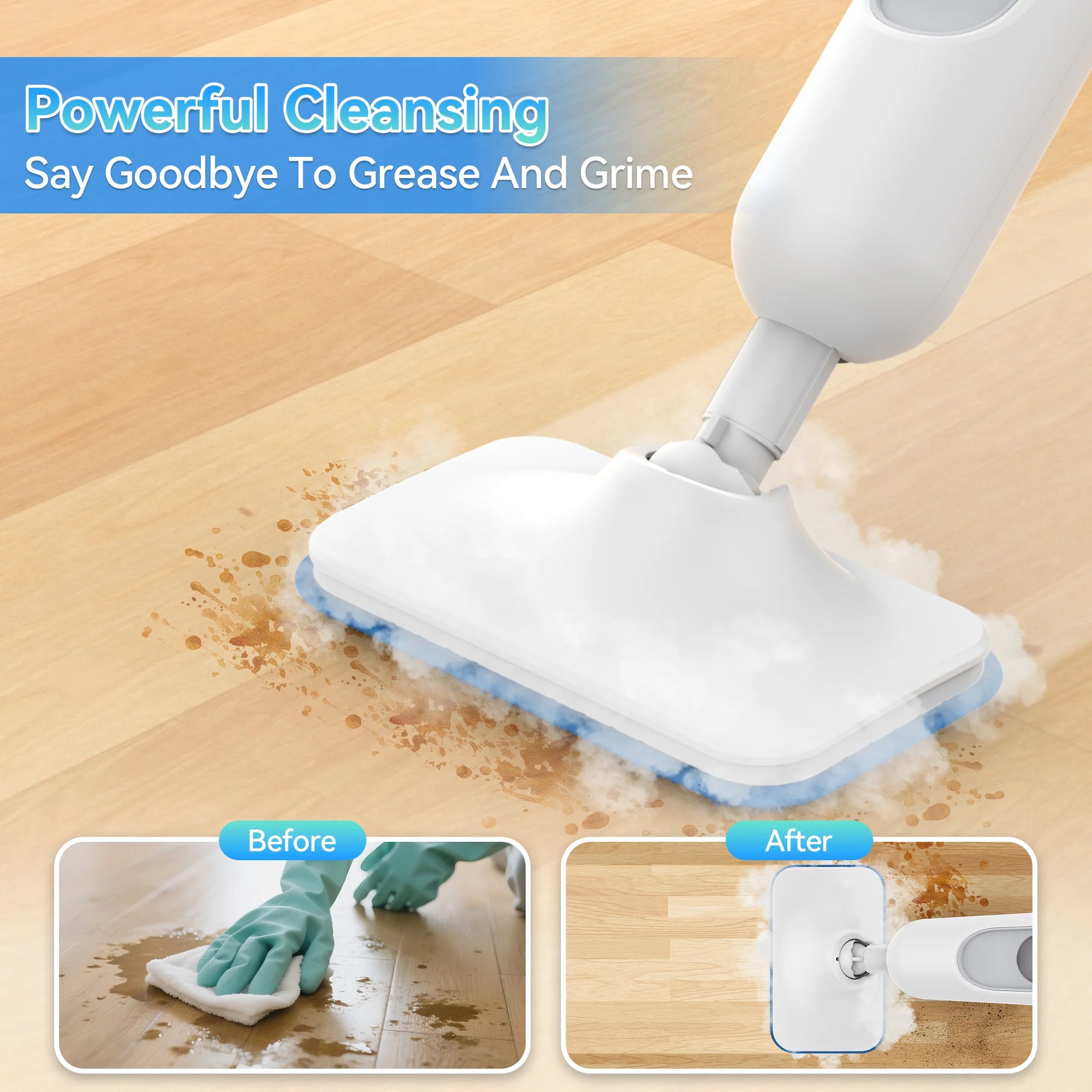 AouraLift™ 7-in-1 Steam Mop