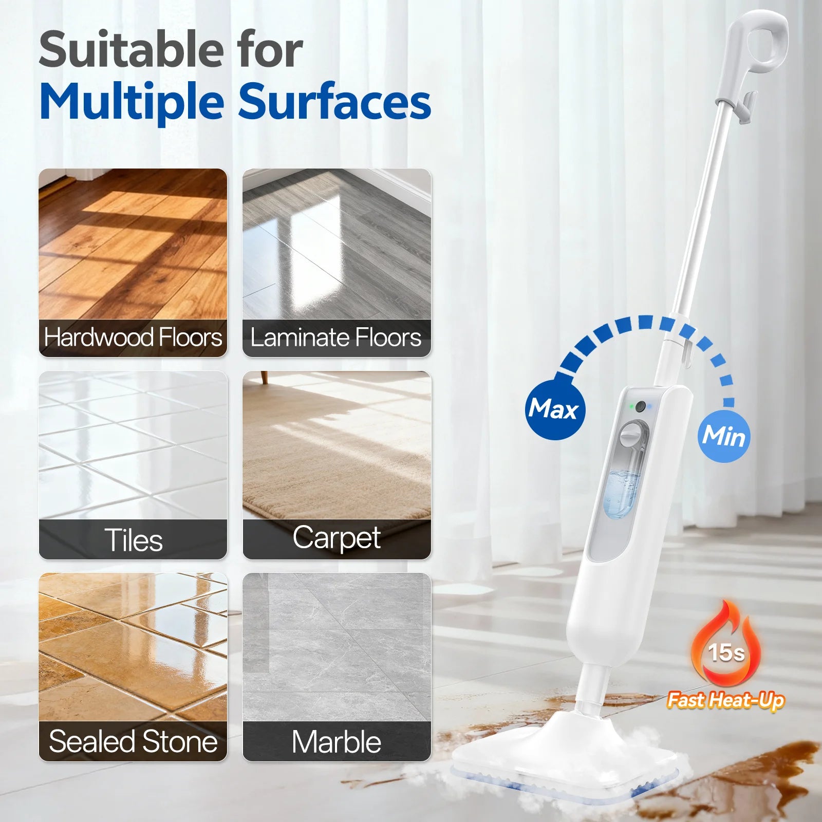 AouraLift™ 7-in-1 Steam Mop